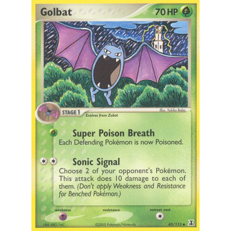 Golbat (43/113) [EX: Delta Species]