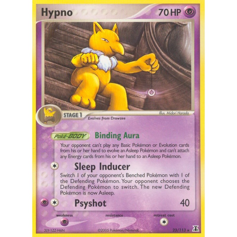 Hypno (23/113) [EX: Delta Species]