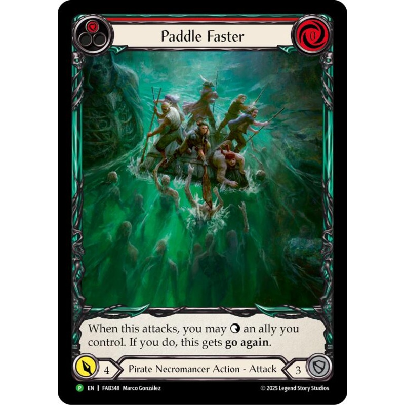 Paddle Faster [FAB348] (Promo)  Rainbow Foil