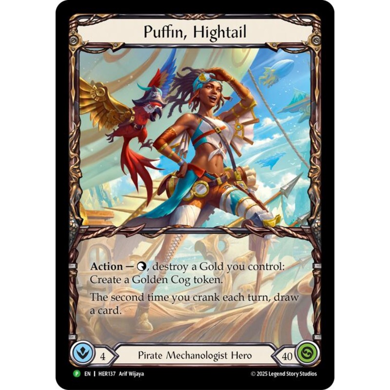 Puffin, Hightail [HER137] (Promo)  Rainbow Foil