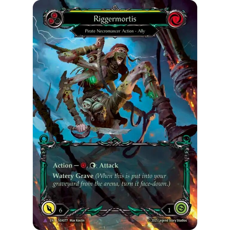 Riggermortis (Marvel Cold Foil) [SEA077] (High Seas)  Cold Foil