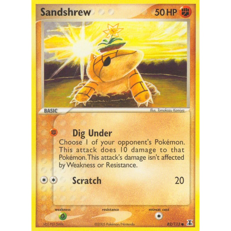 Sandshrew (82/113) [EX: Delta Species]