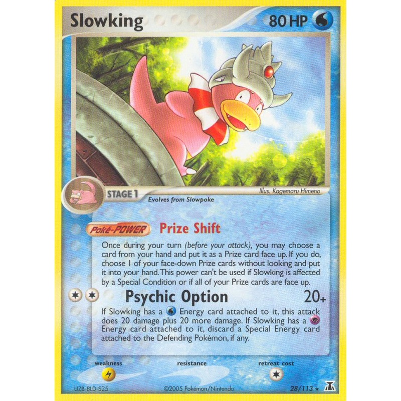 Slowking (28/113) [EX: Delta Species]