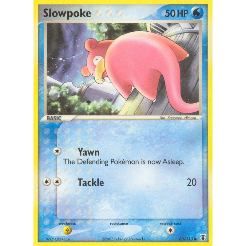 Slowpoke (83/113) [EX: Delta Species]