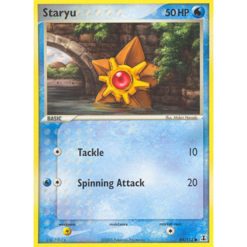 Staryu (84/113) [EX: Delta Species]