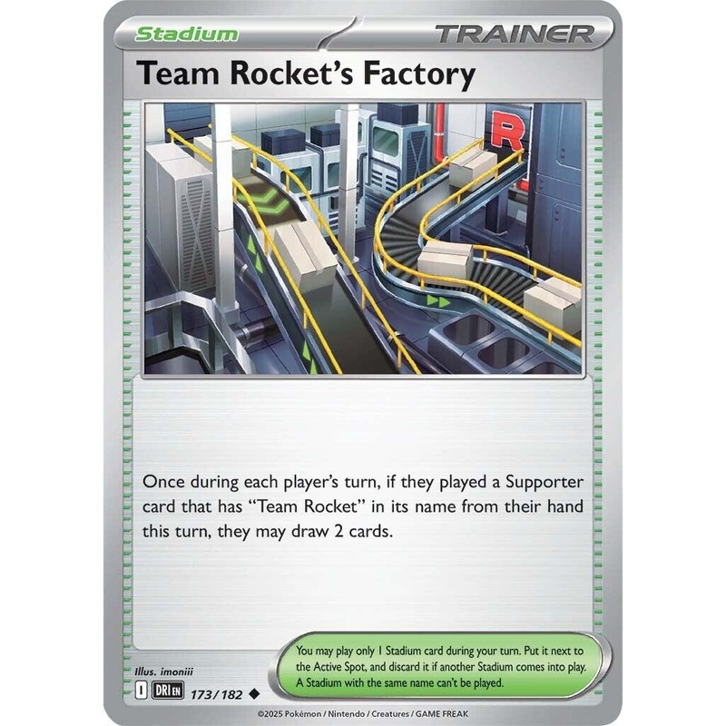Team Rocket's Factory (173/182) [Scarlet & Violet: Destined Rivals]
