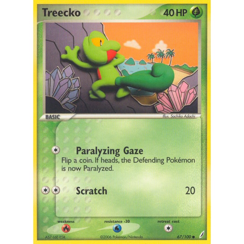 Treecko (67/100) [EX: Crystal Guardians]