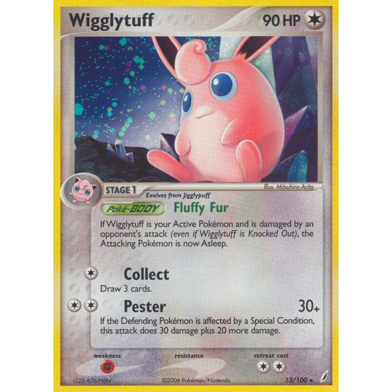 Wigglytuff (13/100) [EX: Crystal Guardians]