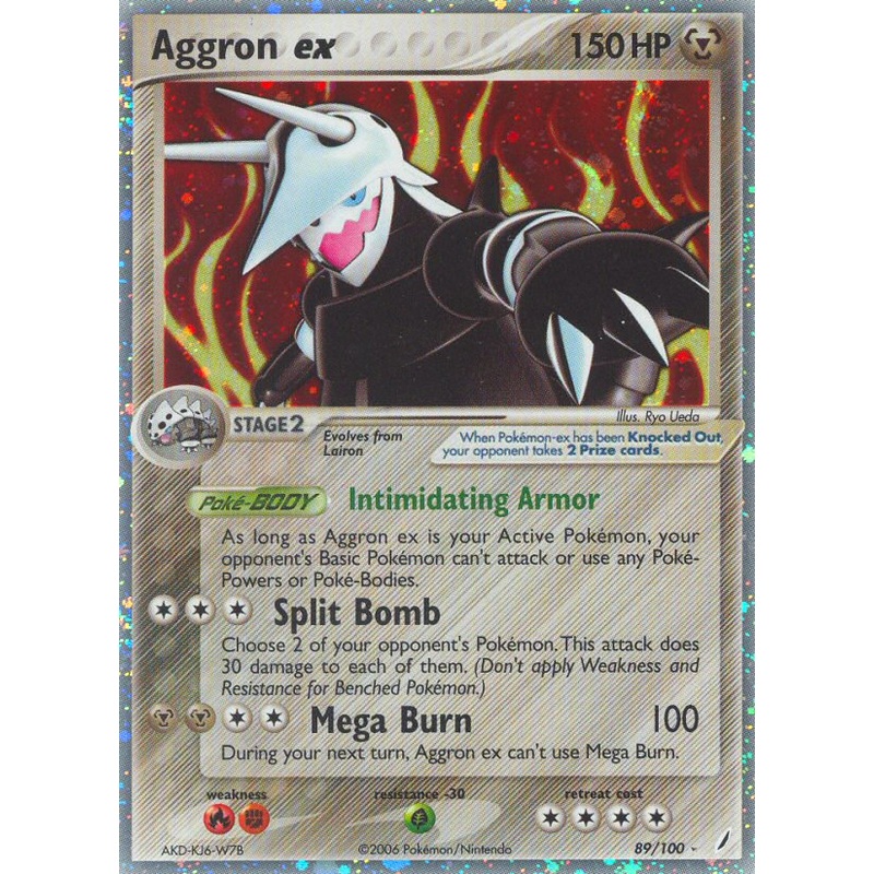 Aggron ex (89/100) [EX: Crystal Guardians]