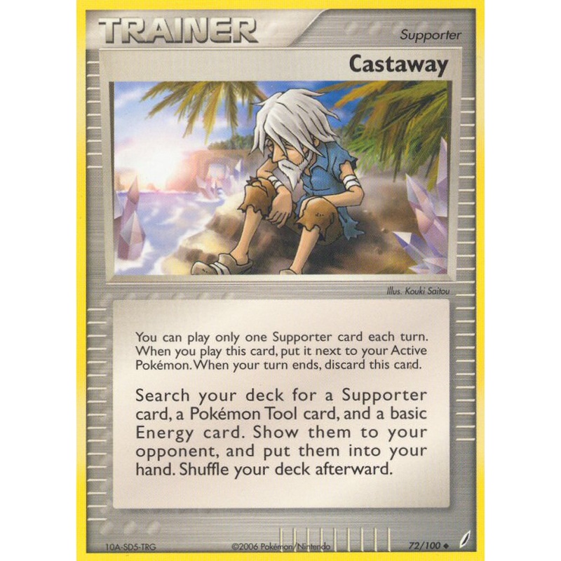 Castaway (72/100) [EX: Crystal Guardians]