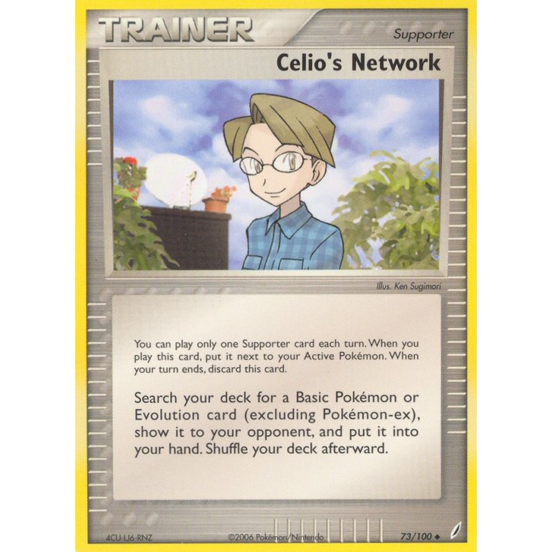 Celio's Network (73/100) [EX: Crystal Guardians]