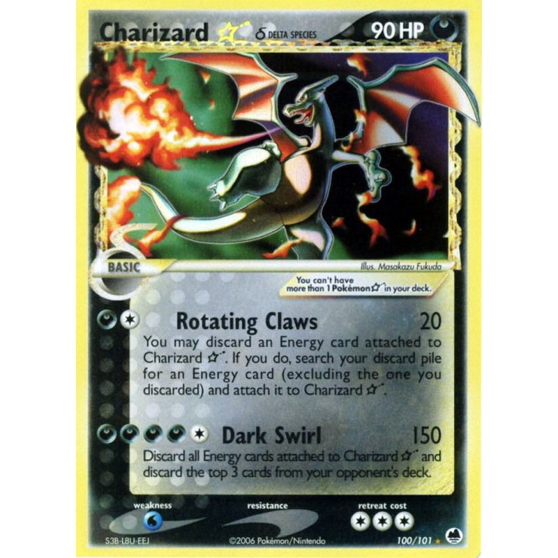 Charizard Star (100/101) (Delta Species) [EX: Dragon Frontiers]