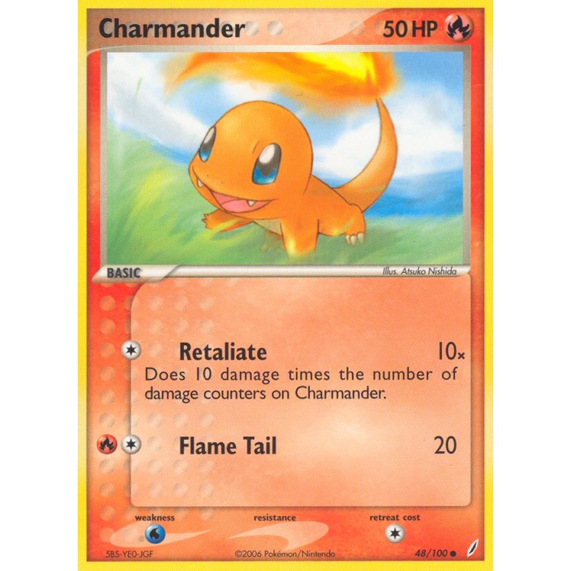 Charmander (48/100) [EX: Crystal Guardians]