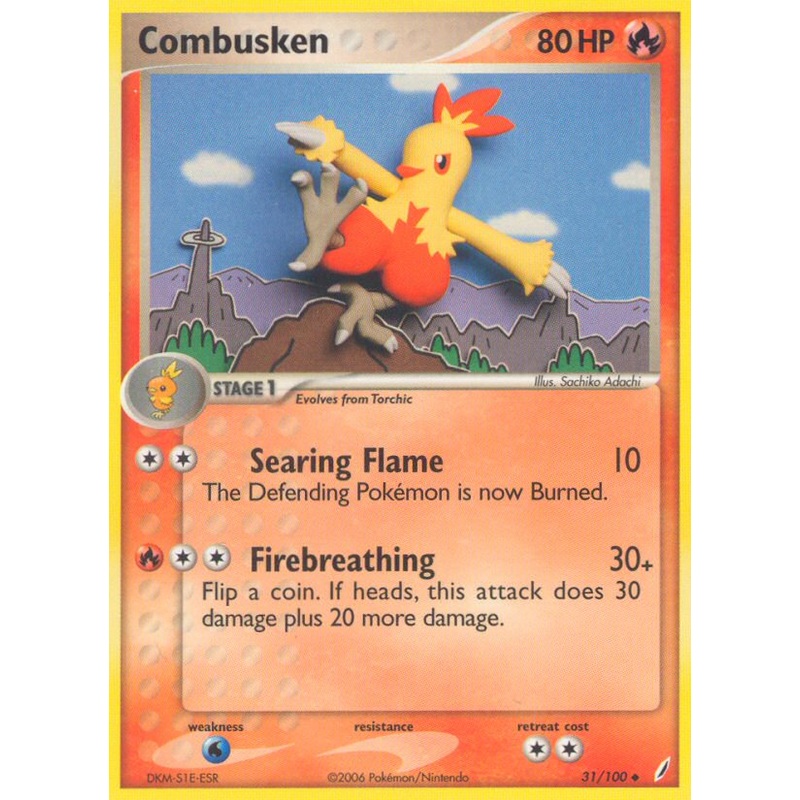 Combusken (31/100) [EX: Crystal Guardians]