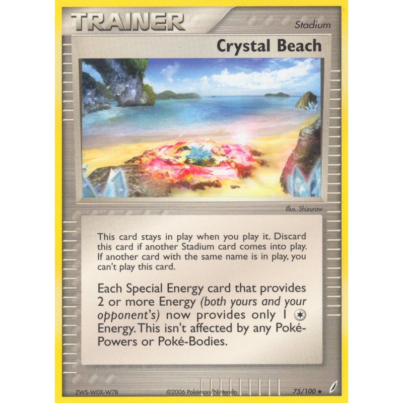 Crystal Beach (75/100) [EX: Crystal Guardians]