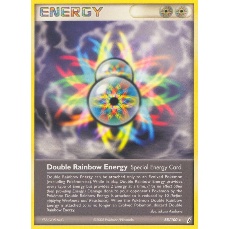 Double Rainbow Energy (88/100) [EX: Crystal Guardians]