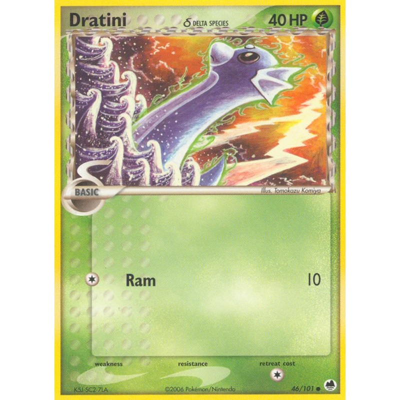 Dratini (46/101) (Delta Species) [EX: Dragon Frontiers]