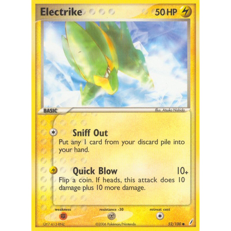 Electrike (52/100) [EX: Crystal Guardians]