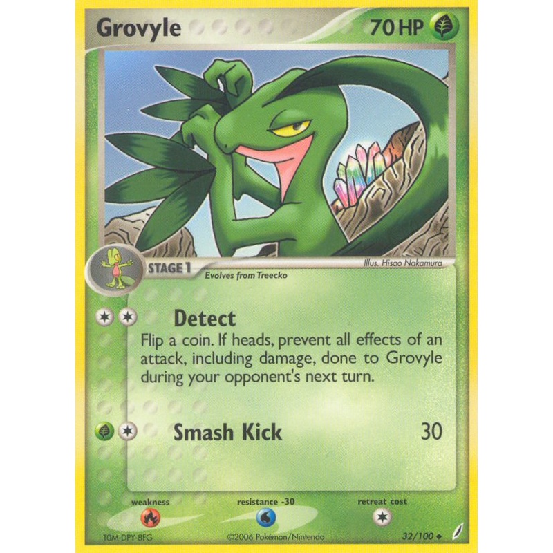 Grovyle (32/100) [EX: Crystal Guardians]