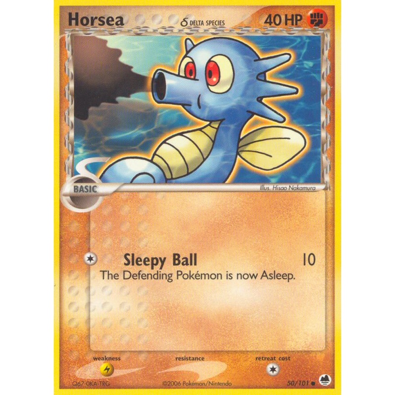 Horsea (50/101) (Delta Species) [EX: Dragon Frontiers]