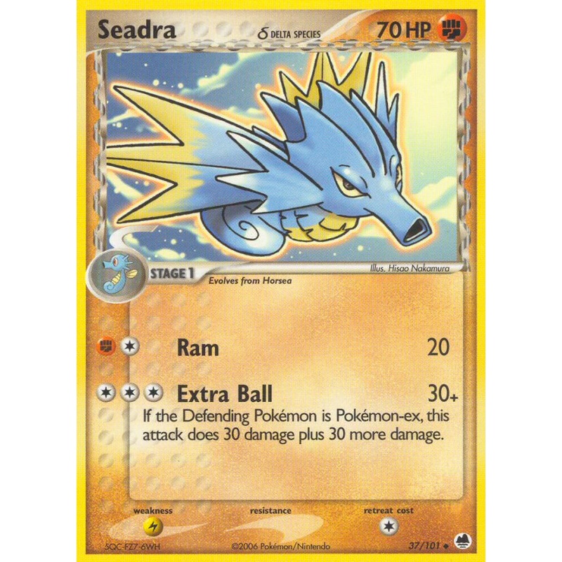 Seadra (37/101) (Delta Species) [EX: Dragon Frontiers]