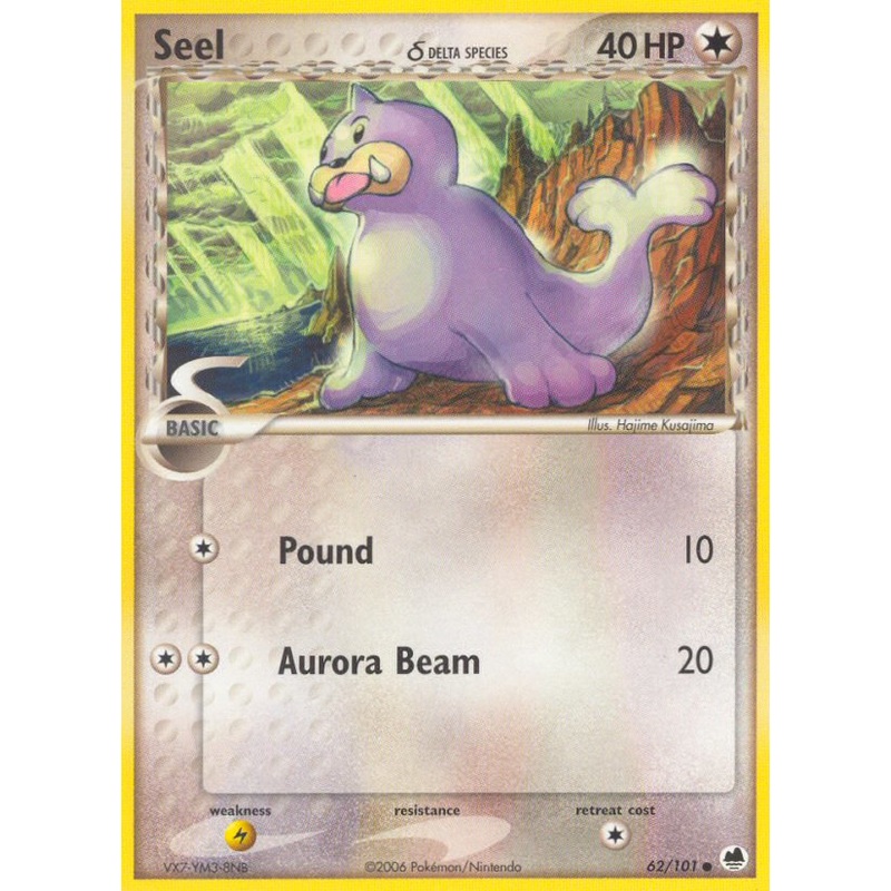 Seel (62/101) (Delta Species) [EX: Dragon Frontiers]