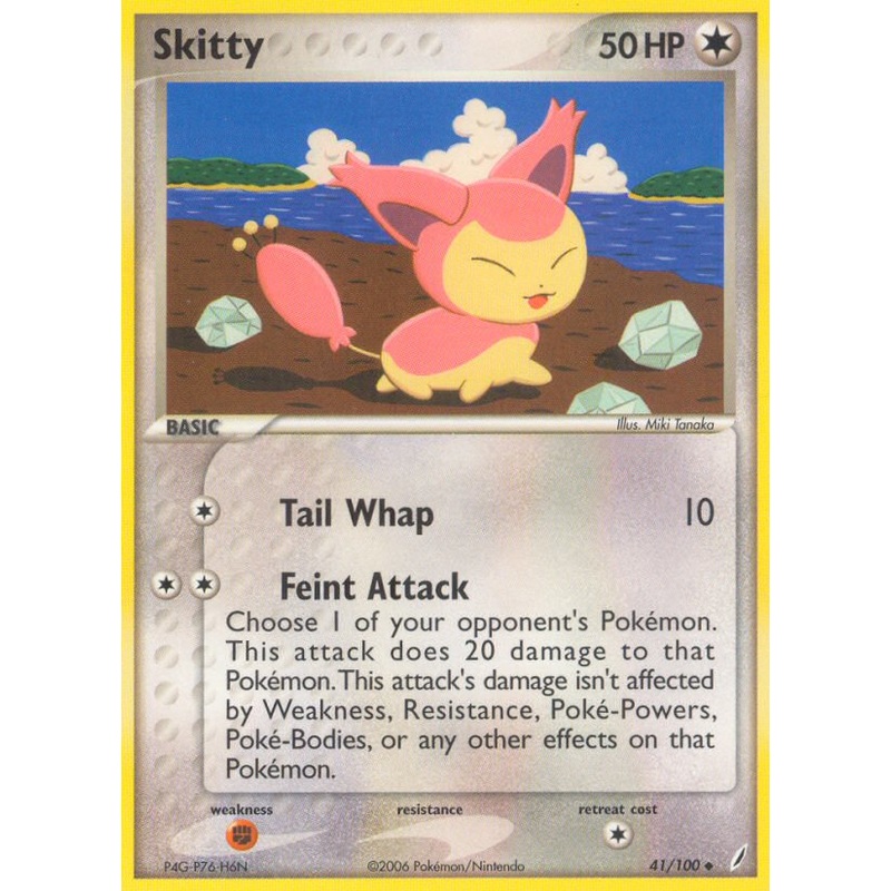 Skitty (41/100) [EX: Crystal Guardians]