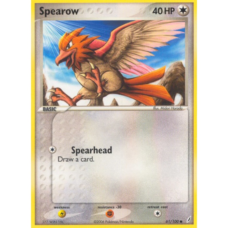 Spearow (61/100) [EX: Crystal Guardians]