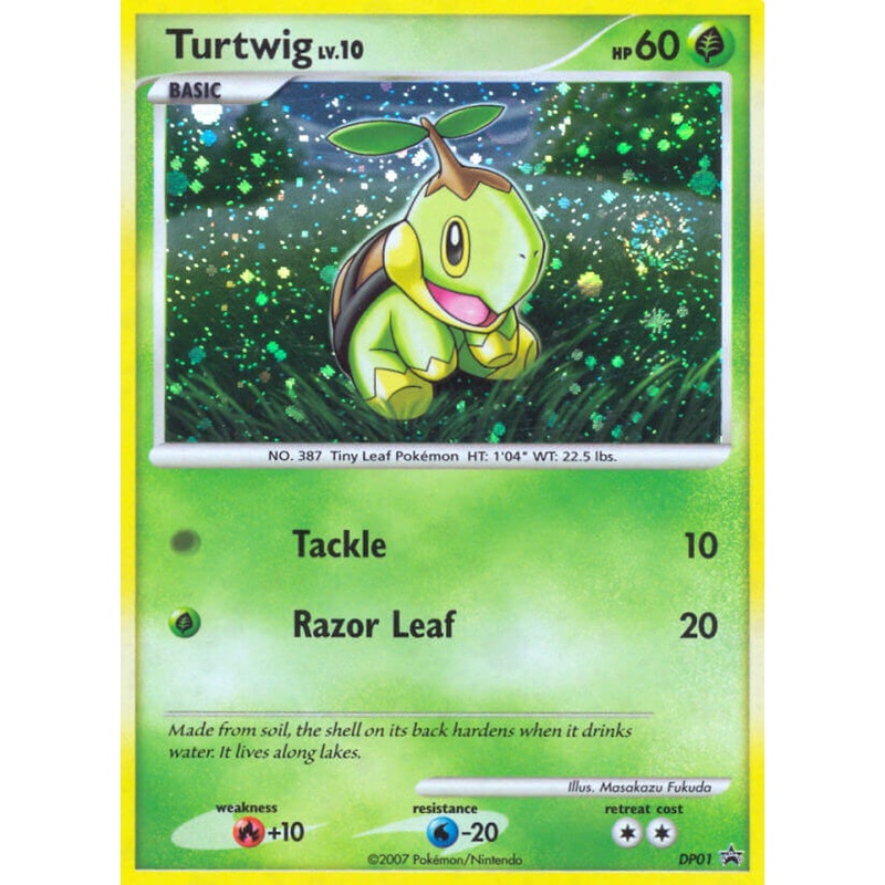 Turtwig (DP01) [Diamond & Pearl: Black Star Promos]