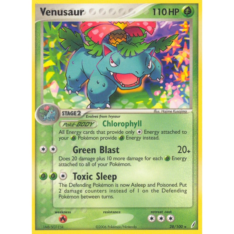 Venusaur (28/100) [EX: Crystal Guardians]