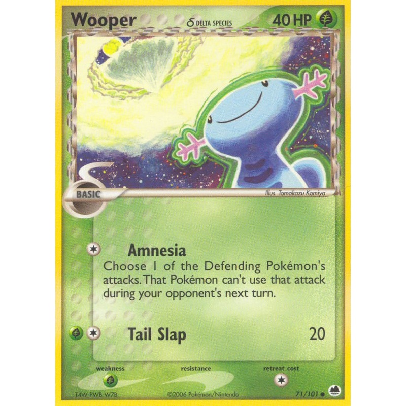 Wooper (71/101) (Delta Species) [EX: Dragon Frontiers]