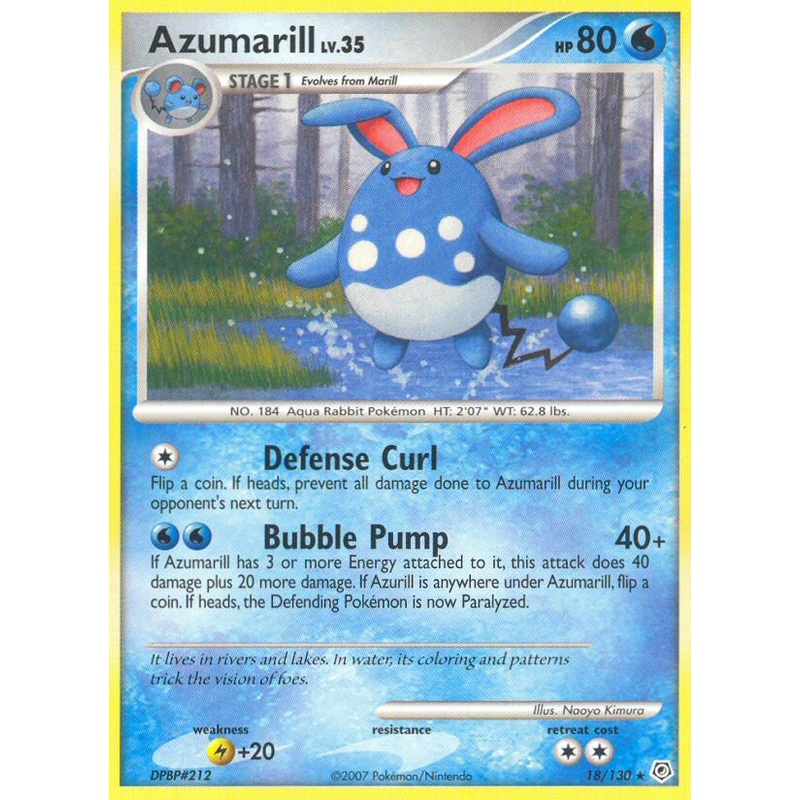 Azumarill (18/130) [Diamond & Pearl: Base Set]