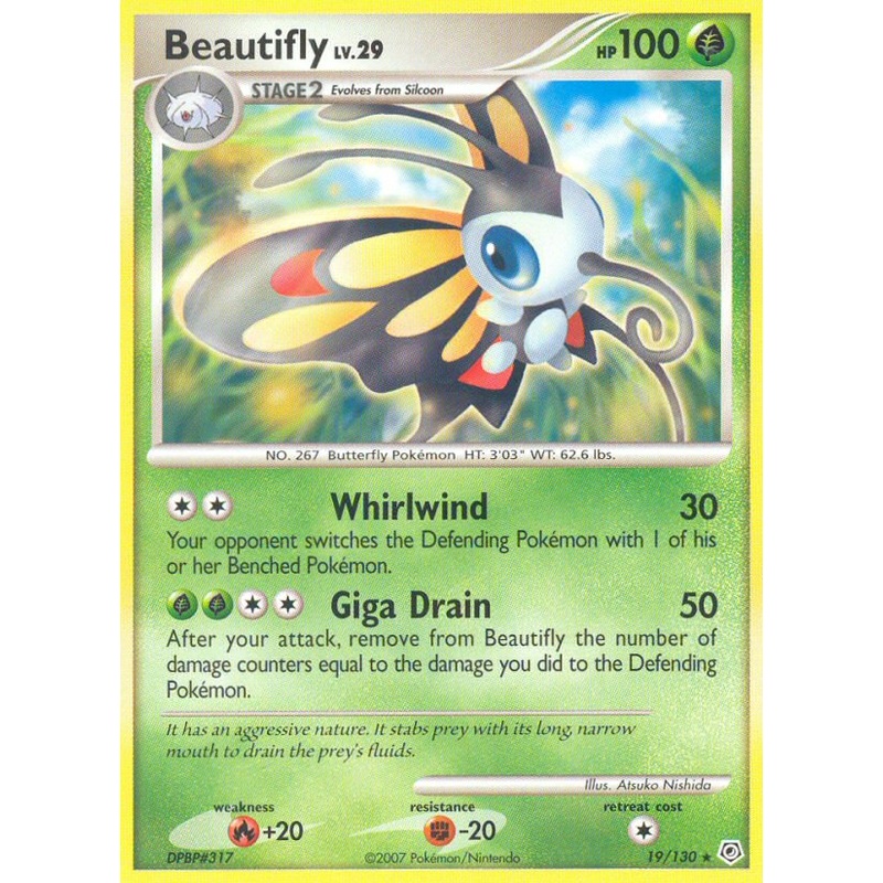 Beautifly (19/130) [Diamond & Pearl: Base Set]