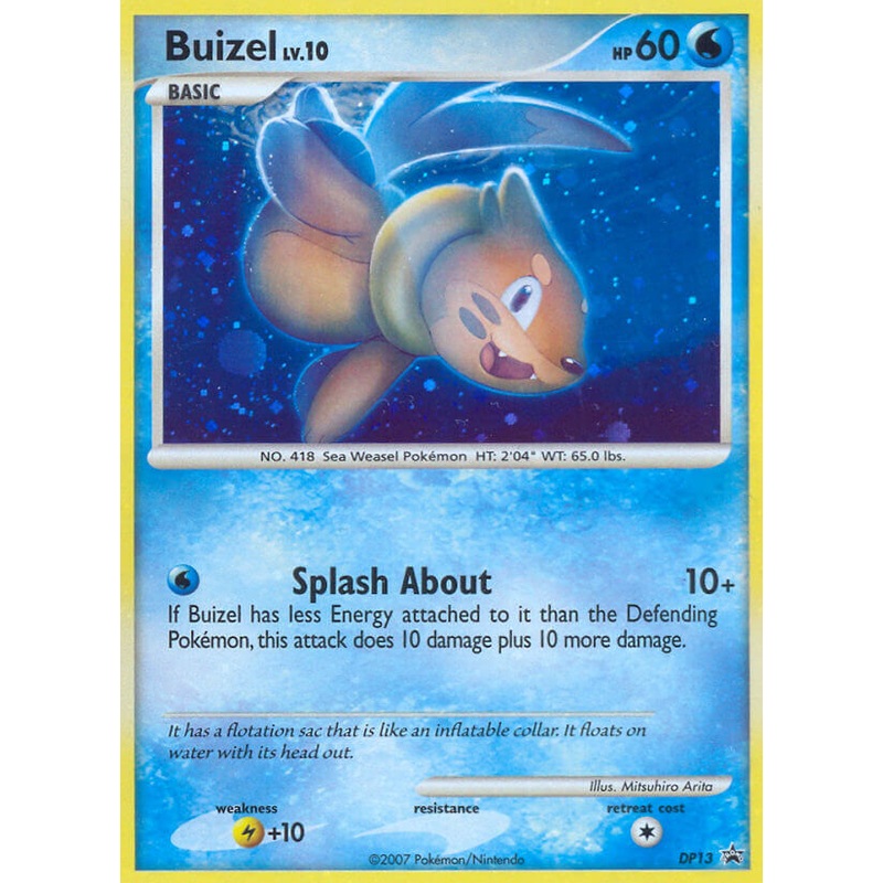 Buizel (DP13) [Diamond & Pearl: Black Star Promos]