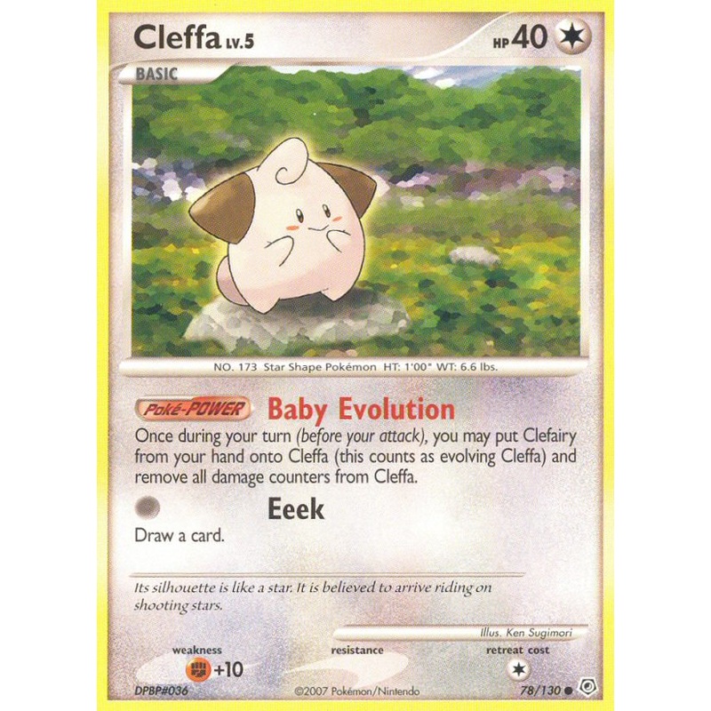 Cleffa (78/130) [Diamond & Pearl: Base Set]