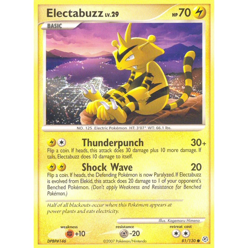 Electabuzz (81/130) [Diamond & Pearl: Base Set]