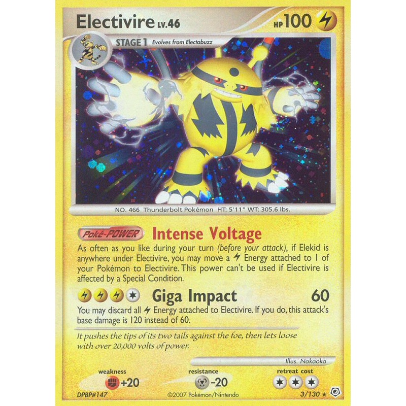 Electivire (3/130) [Diamond & Pearl: Base Set]