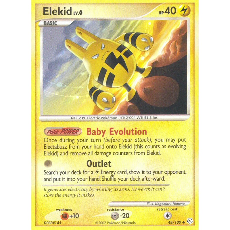 Elekid (48/130) [Diamond & Pearl: Base Set]
