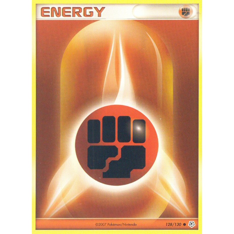 Fighting Energy (128/130) [Diamond & Pearl: Base Set]