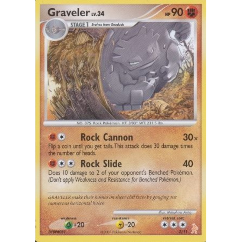 Graveler (2/11) [Diamond & Pearl: Trainer Kit - Lucario]