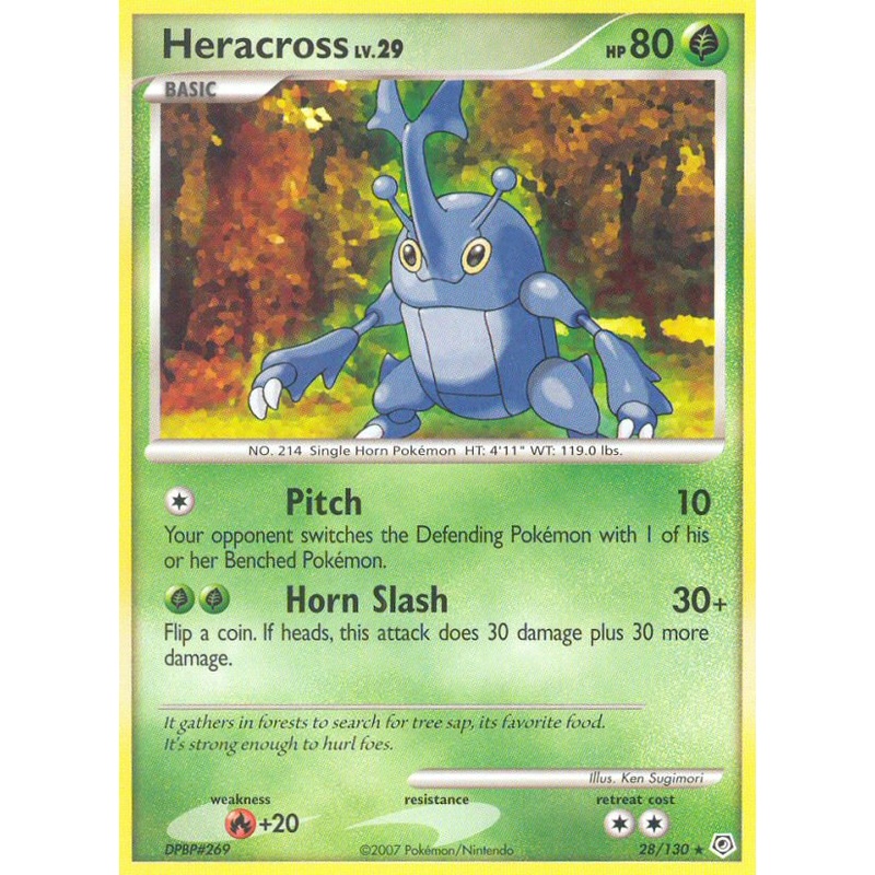 Heracross (28/130) [Diamond & Pearl: Base Set]