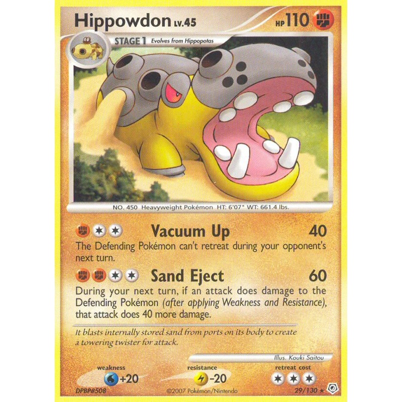 Hippowdon (29/130) [Diamond & Pearl: Base Set]