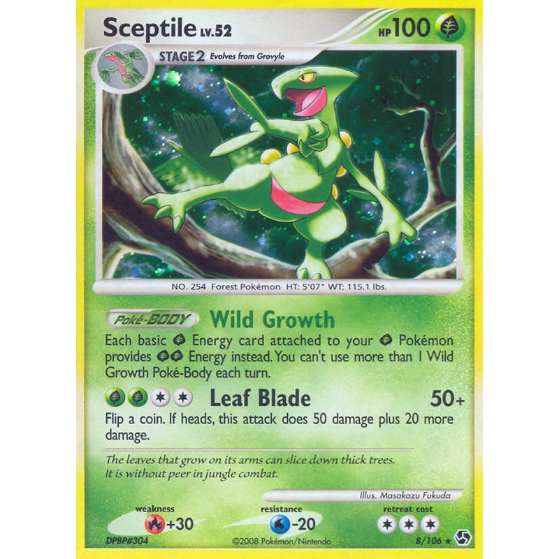 Sceptile (8/106) [Diamond & Pearl: Great Encounters]