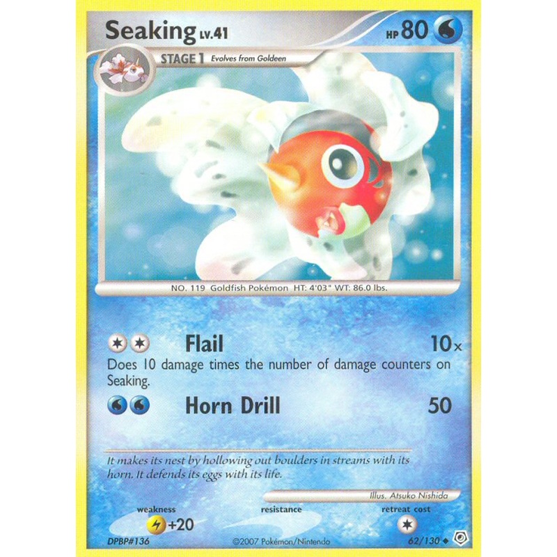 Seaking (62/130) [Diamond & Pearl: Base Set]
