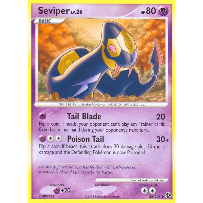 Seviper (52/106) [Diamond & Pearl: Great Encounters]