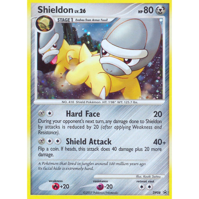 Shieldon (DP08) [Diamond & Pearl: Black Star Promos]