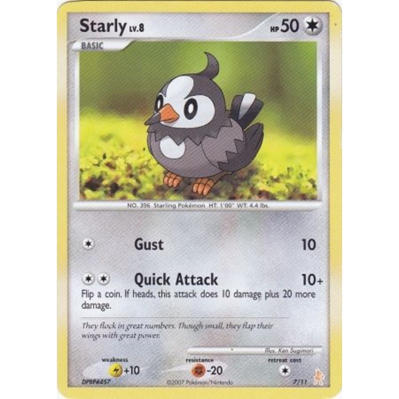 Starly (7/11) [Diamond & Pearl: Trainer Kit - Lucario]