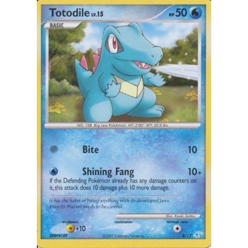 Totodile (8/12) [Diamond & Pearl: Trainer Kit - Manaphy]