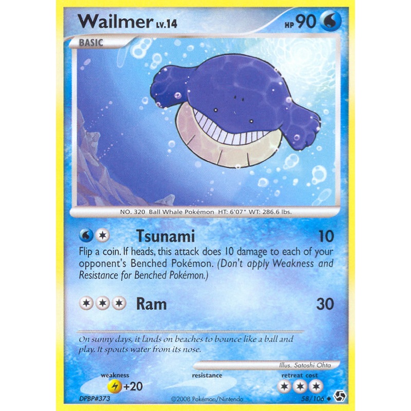 Wailmer (58/106) [Diamond & Pearl: Great Encounters]