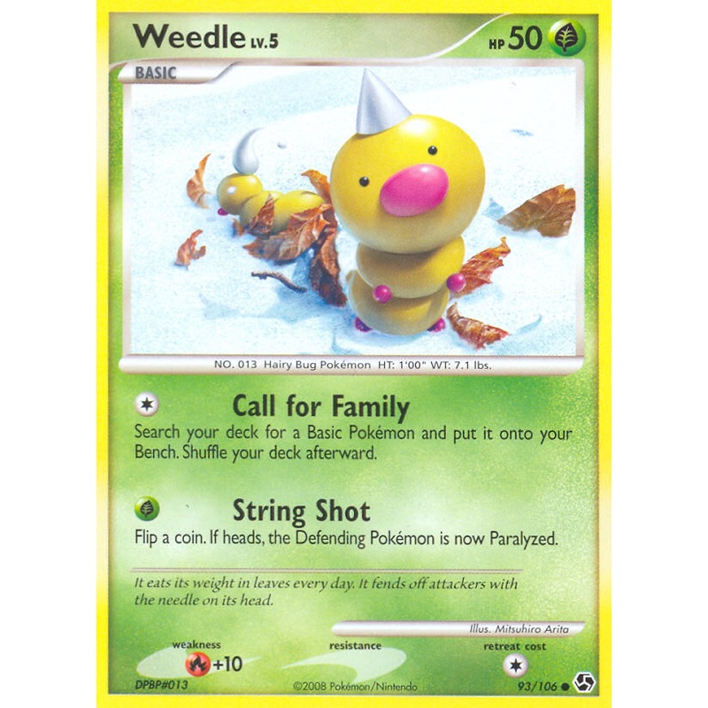 Weedle (93/106) [Diamond & Pearl: Great Encounters]